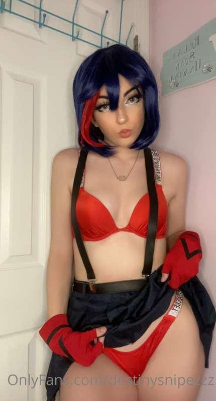 Should I do a whole set in this Ryuko cosplay? 
Ps. People t..