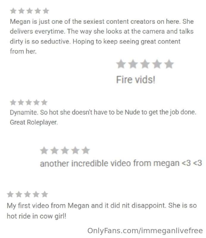 Some of your reviews after watching the exclusive videos ava..