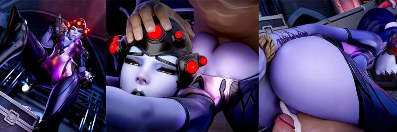 (4K - NW) Dommy Widowmaker captures her target...
