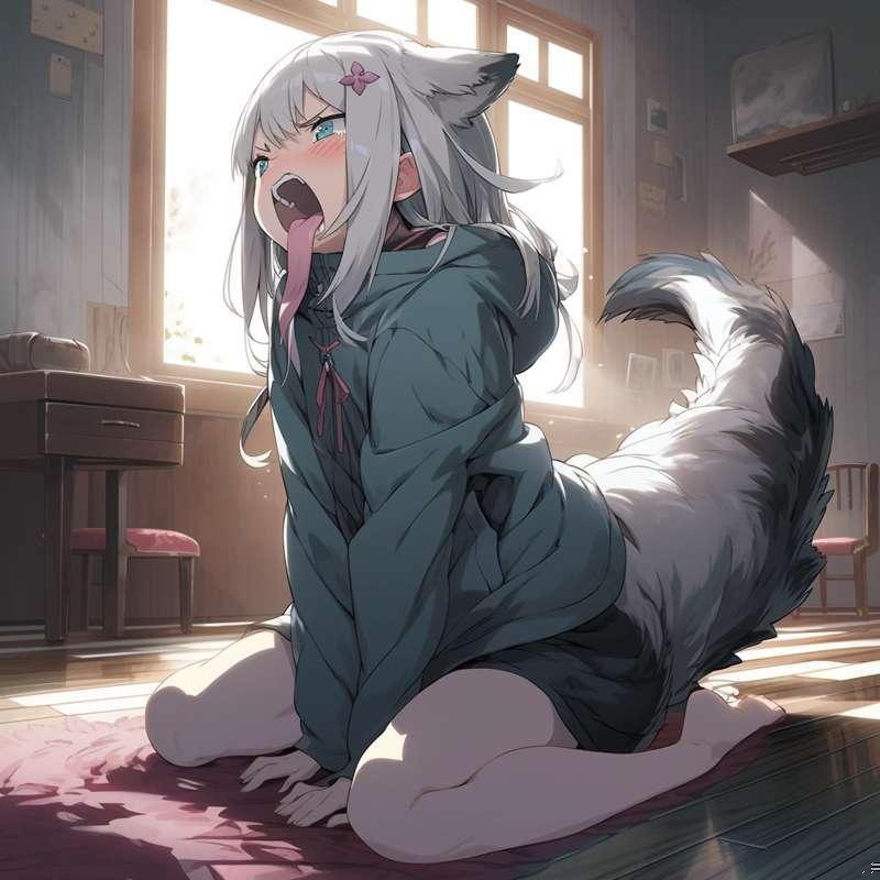 Wolf TF & Takeover Wolf TF Sagiri Izumi(Eromanga Sensei)