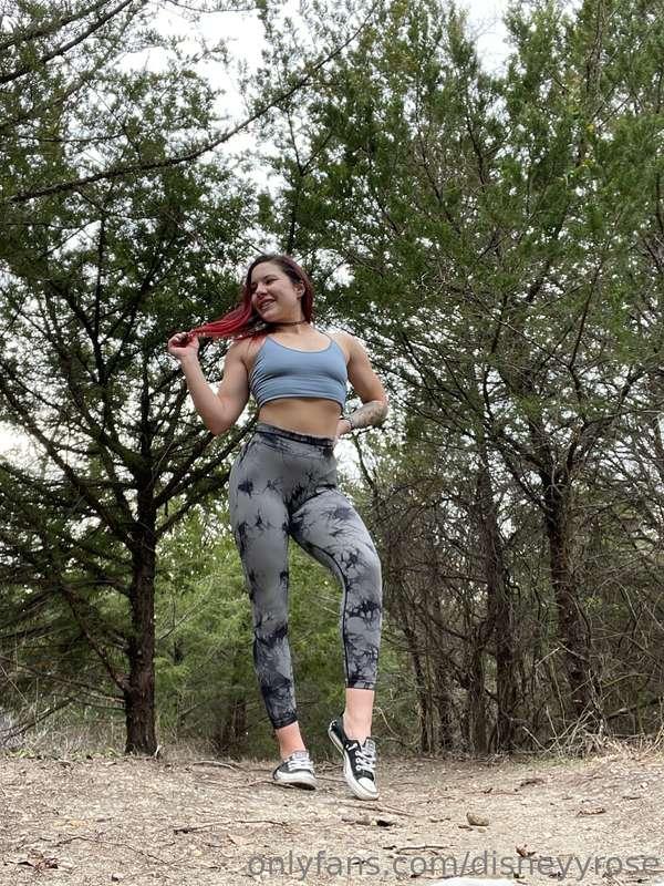 I found some new trails today! I’m excited to get to explore..