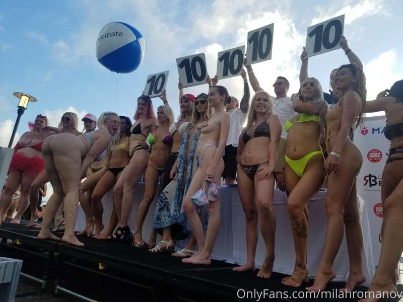 Bikini contest Xbiz Miami, i had planned to enter in this ye..