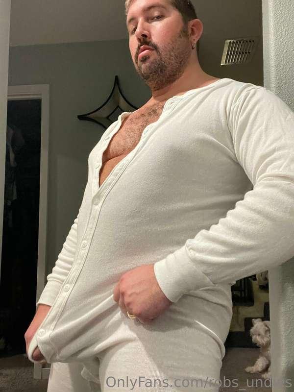 Good Morning! Its union suit season!☺️