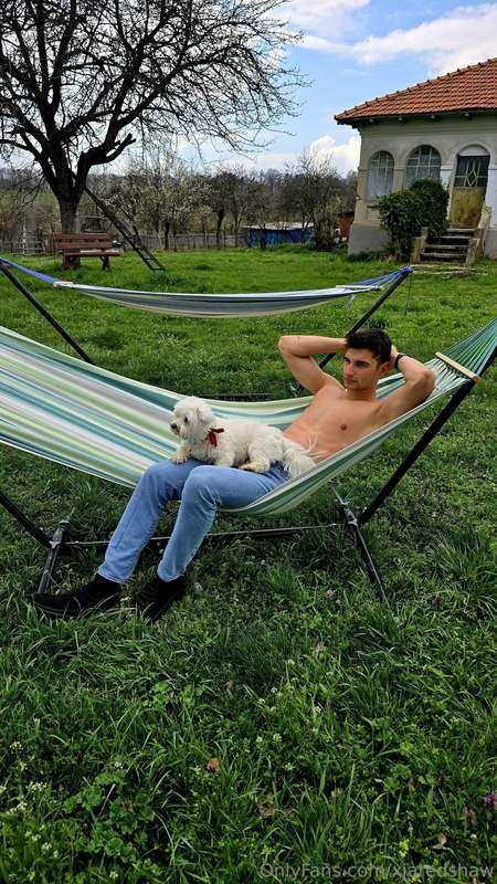 After a long day of work, is good to relax 