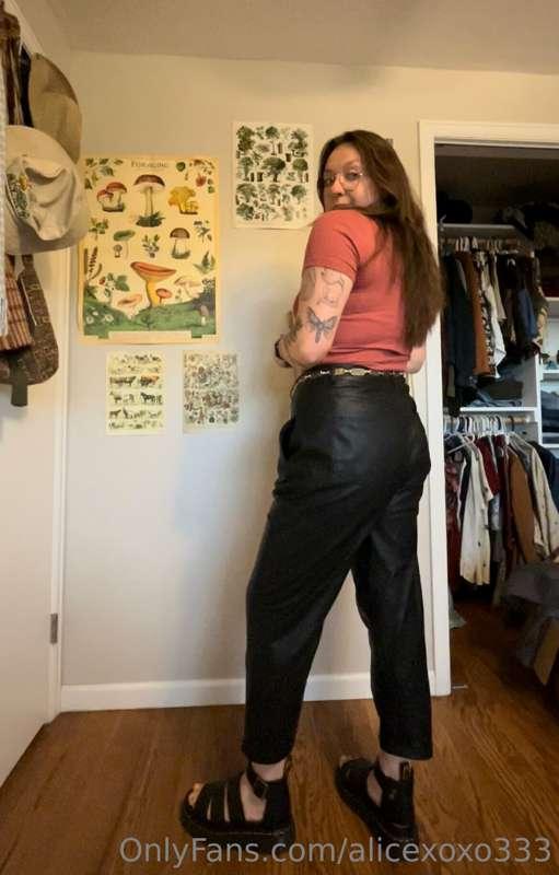 How would you like to pull these leather pants off me?
