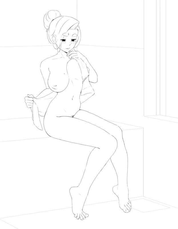 June Bathing 2 (WIP)