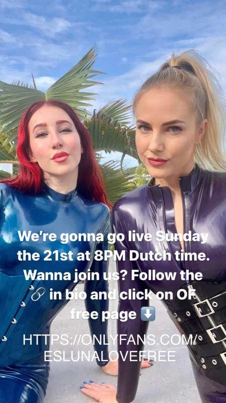 See us live on your screen 🥵🥵 when we are creating new conte..