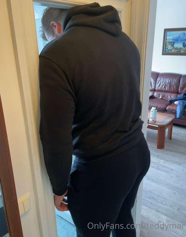 Regular doors don't fit me. I'm that huge