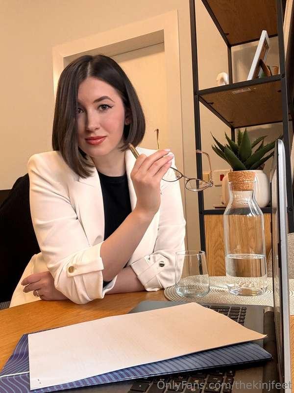You hired the kinkiest secretary 😉