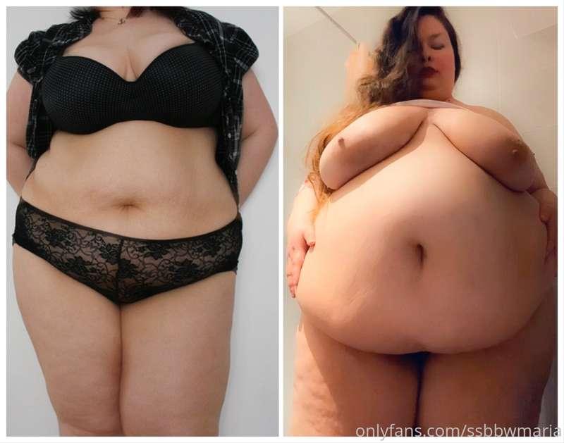 BEFORE/AFTER Saturday. 
First pictures are when I started po..