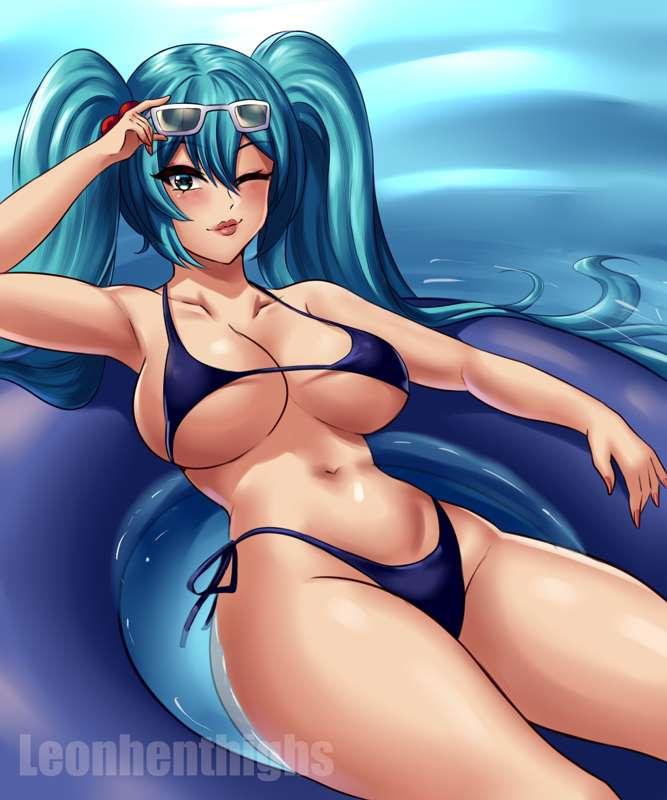 Miku in vacation