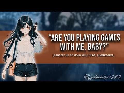ASMR Roleplay: Straight To Voicemail [Yandere Ex-Gf Leaves You A Voicemail], [Pt. 2], [Rain], [F4A]