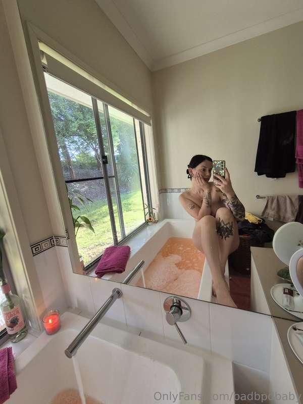 The water’s hot, but it’s missing one thing… care to join me..