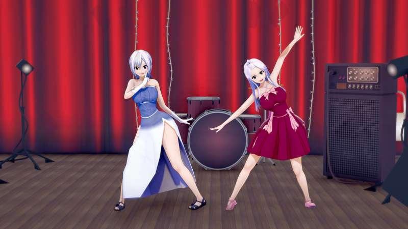 Mirajane and Lisanna Card