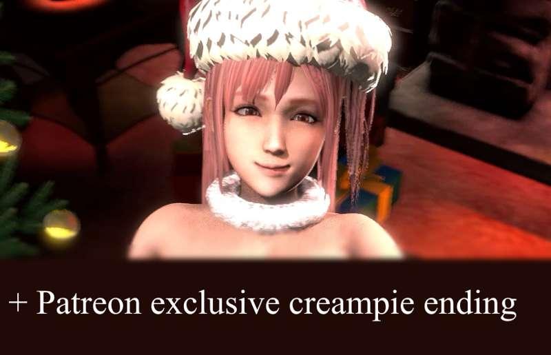 Honoka - Late Christmas gift (+ Patreon exclusive creampie)