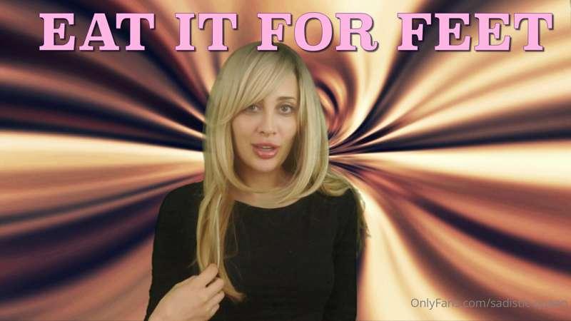 Eat It For Feet - {HD 1080p}
___________________________

A ..