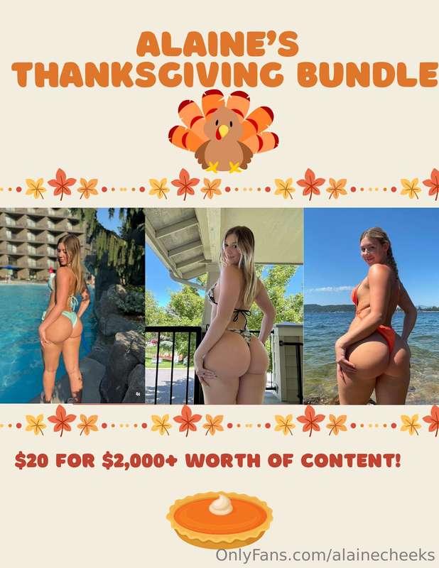 🦃 ALAINE'S THANKSGIVING STEAL!! 🦃 Over $2,000 worth of conte..