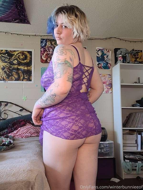 My purple lingerie