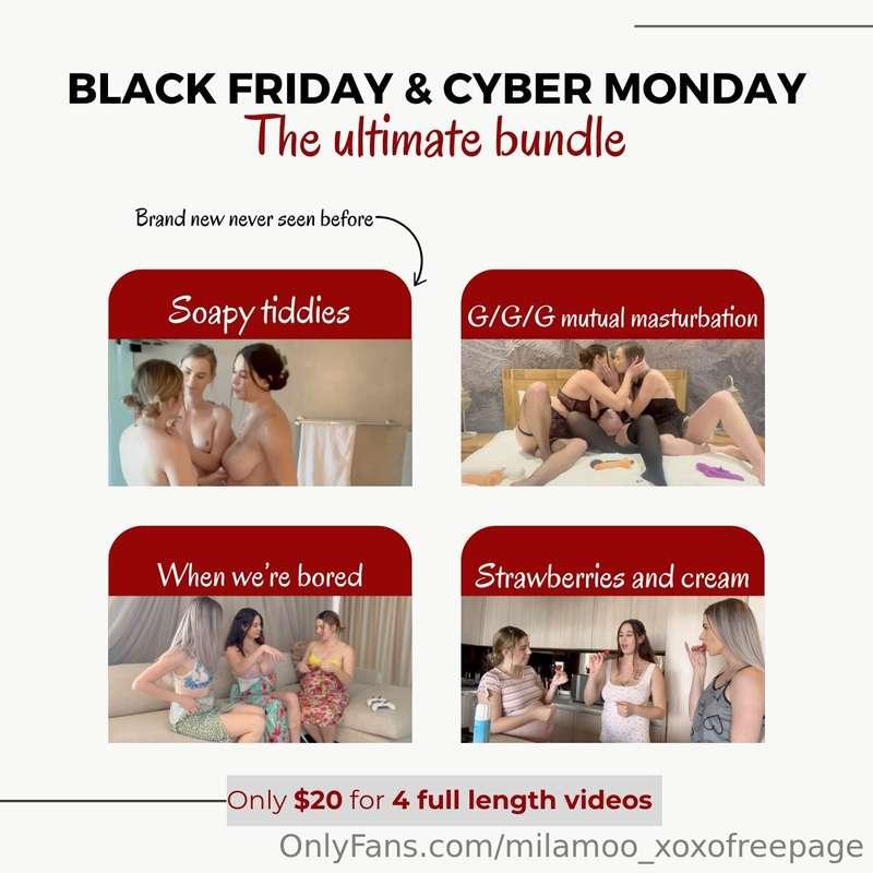 BLACK FRIDAY came early🔥!TIP FOR ALL 4 videos 😈Get ready for..
