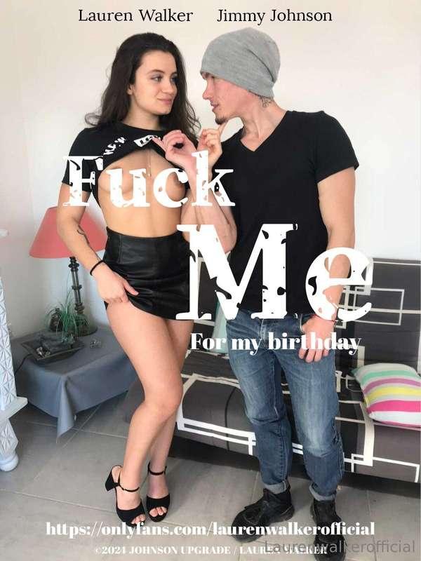 Hi guys 💘 My new video - FUCK ME FOR MY BIRTHDAY - is now av..