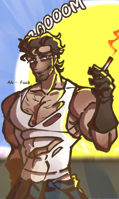 One last smoke before the world ends. 🚬 