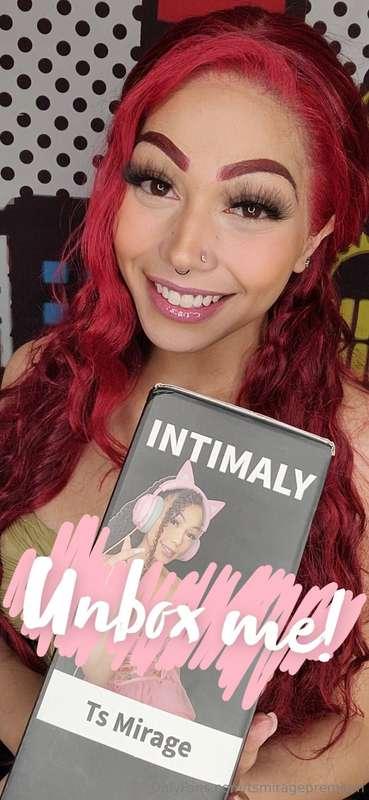My girl cock came! Let's unbox her together 😋🍆