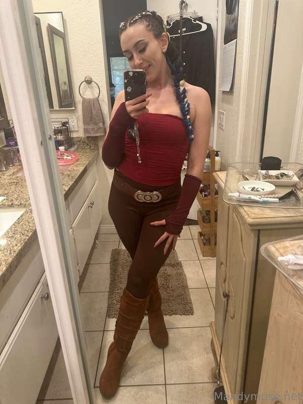 Have you ever watched a girl cos-play with herself?