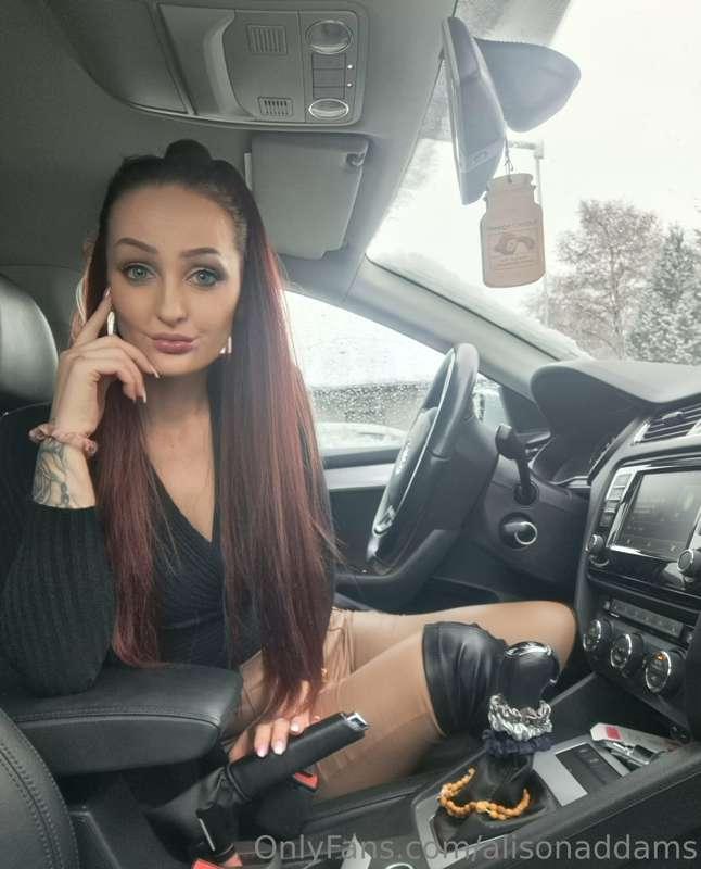 Did you had car sex already ? 🔞😜😈 @alisonaddamsx