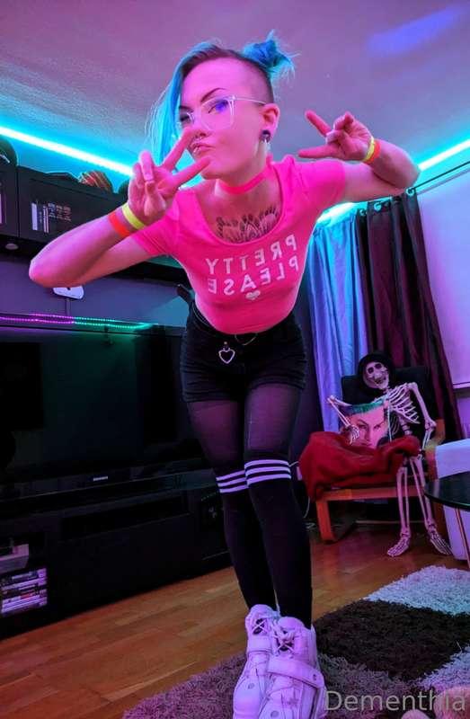 Tried to take pics when I got home from a rave, pretty shaky..