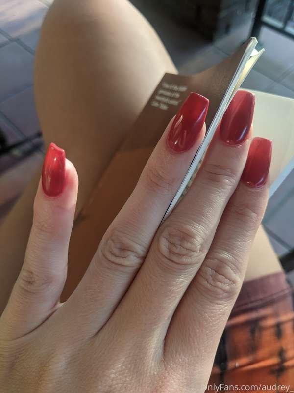 I got my nails done for the first time in 7 months. The colo..
