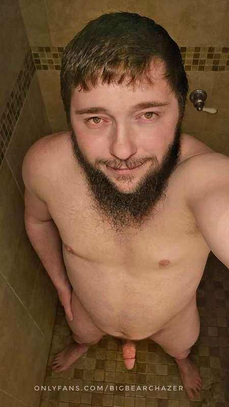 I just showered and I'm all clean... Now who's going to make..