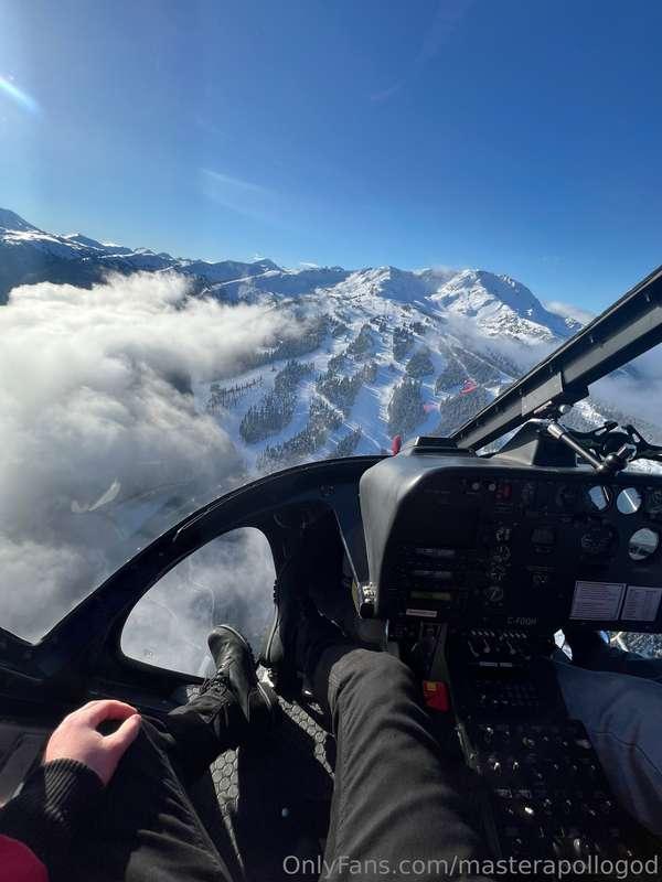 An amazing view… of my big boots