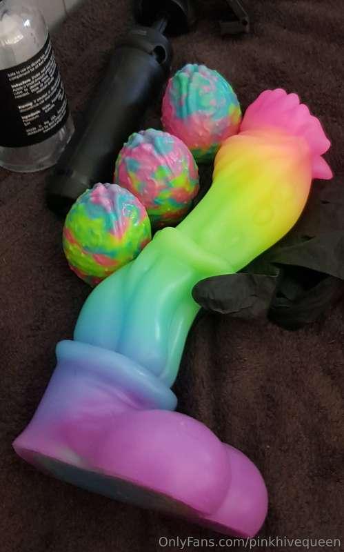 Once my butthole heals its game on! Look forward to this! 💜💙..