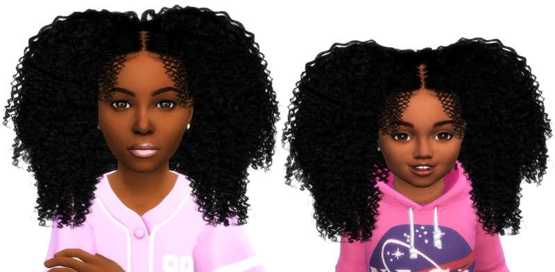Brandy Curls Child and toddler