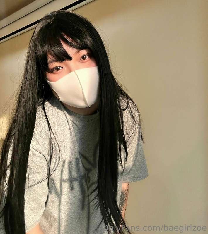 Sorry babe, I hope you don't mind me wearing your big t-shir..