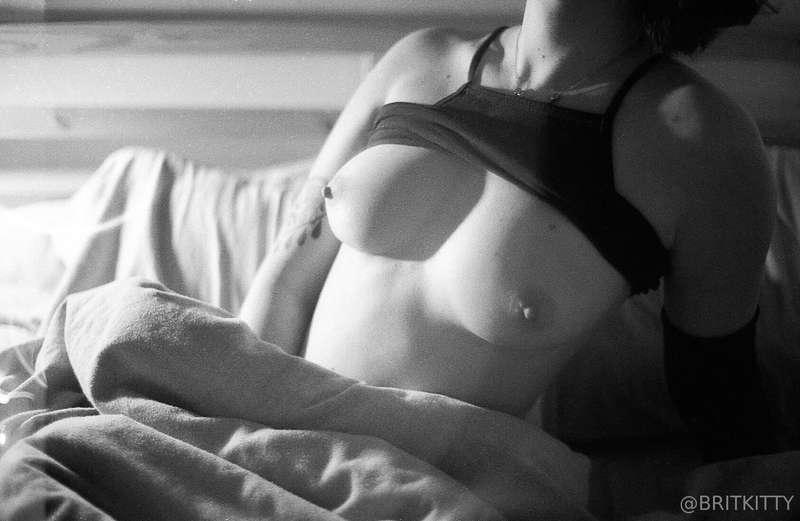 film portrait of my boobs haha