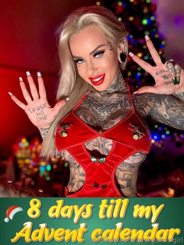 8 days till my advent calendar❄️🎄