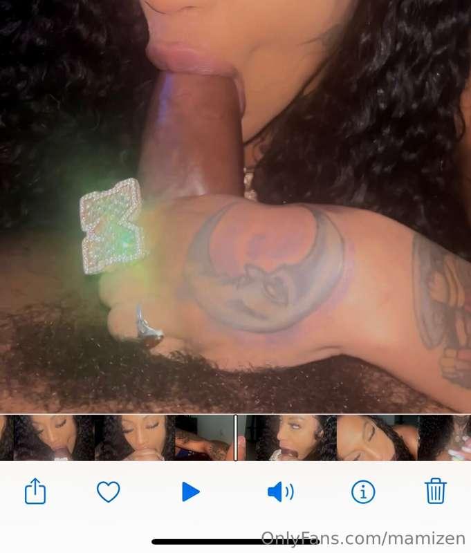 M 4 Millionaire Mouth 👄 
Sloppy DEEPTHROAT on 12" BBC
