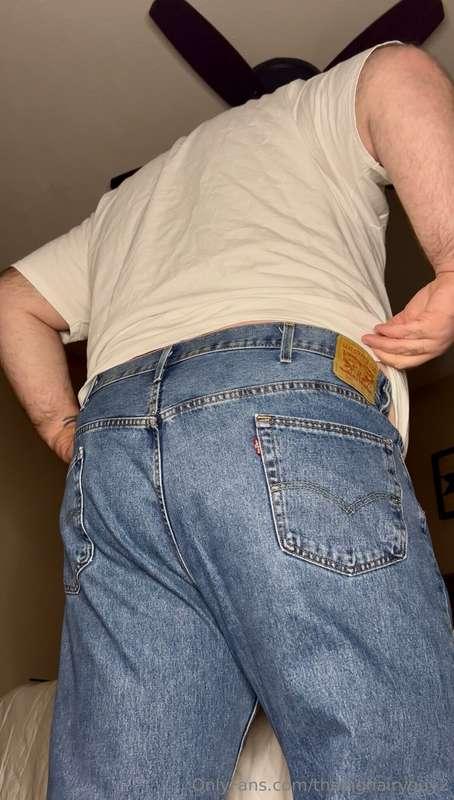 I asked what’s your favorite kind of Levi’s. He said off.