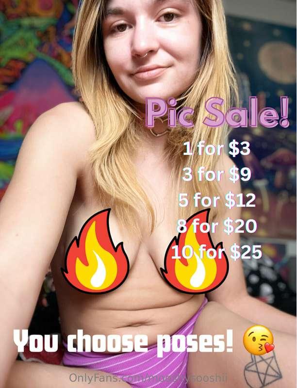 🔥🔥🔥 Content Sale!!! 🔥🔥🔥
Tip the amount you would like, then ..