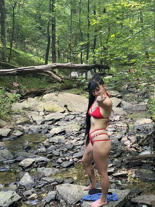 I keep telling you to come camp with me!!!!!