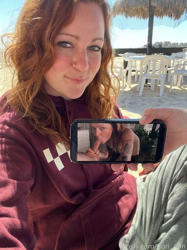 Loves from your beach side slut 😘


These are so fun to take!! I love showing off my inner sexiness!

#fyp #beach #redhead #sucking #blowjob #vacation #tattooed #