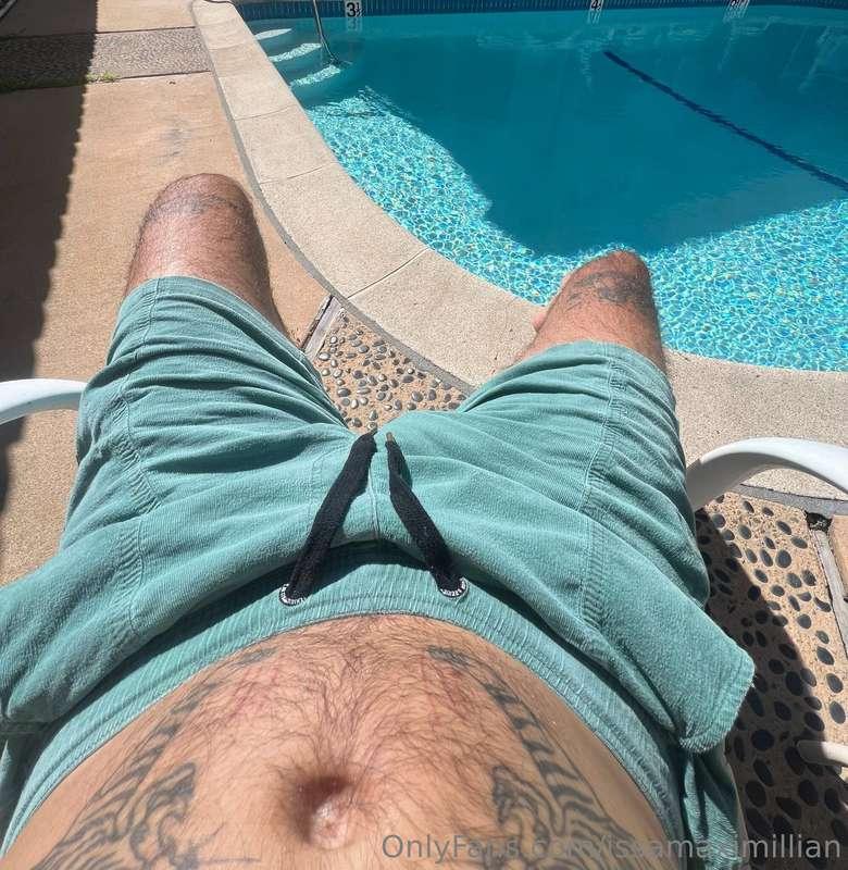 The only thing better than this pool is sharing it with you ..