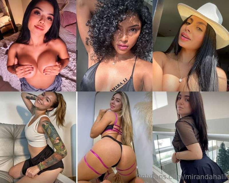 🔥✨ @iamthiana69 ✨🔥✨🖤 @AMARA_LI 🖤✨💦❤️ @REBECCA_MONTANA ❤️💦💦💦 ..