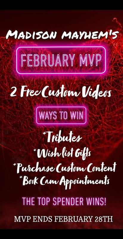 2 FREE Customs are up for grabs in this month's MVP!

*How t..