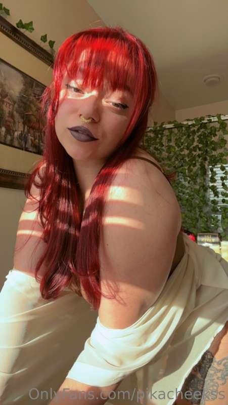 My cheeks are red 💋❤️