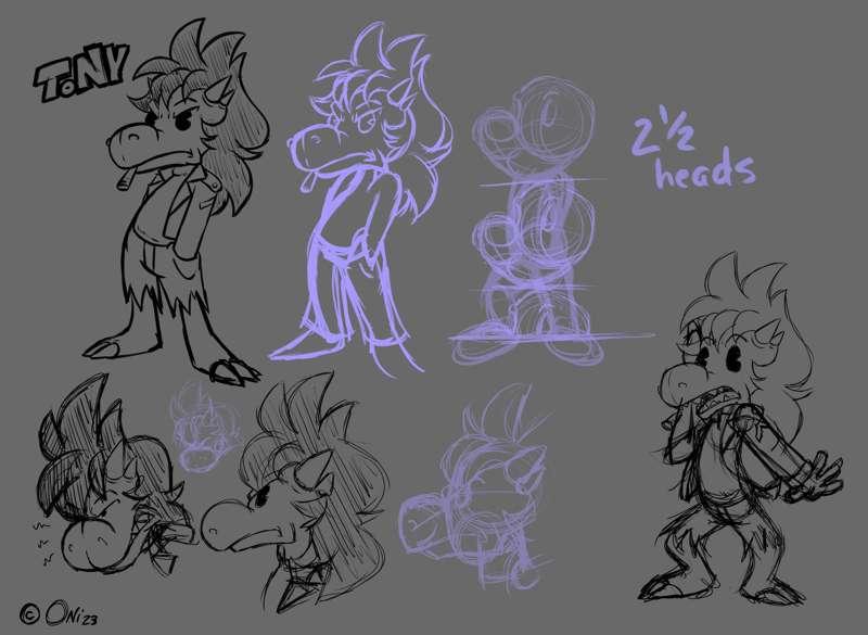 Tony The Toony Dragon