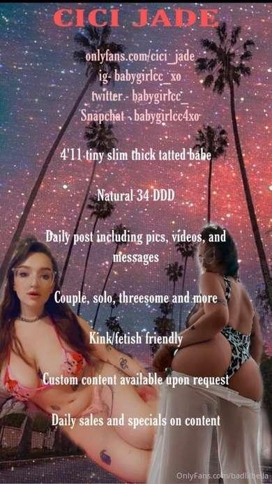 FOLLOW THIS BABE RIGHT NOW
⛓$3 first month $9.99 renewal 
🖤 ..