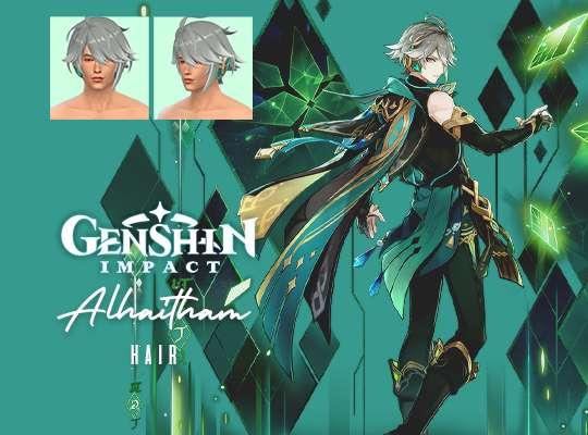 Alhaitham Hair (Genshin Impact)