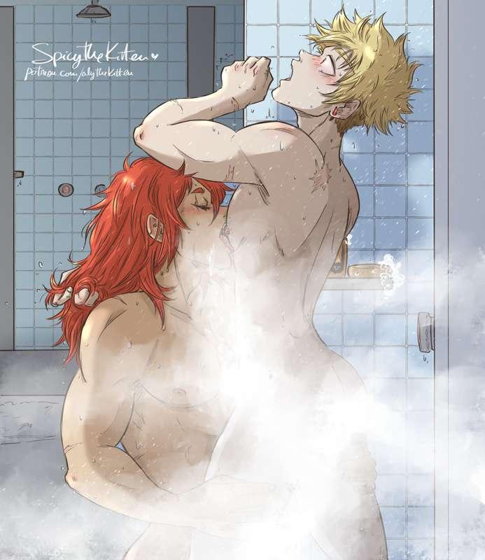 KiriBaku Month nsfw_Day1 Body Worship